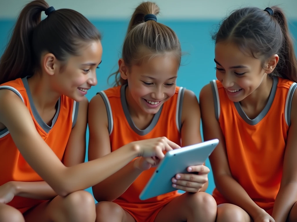 Players watching clips for feedback